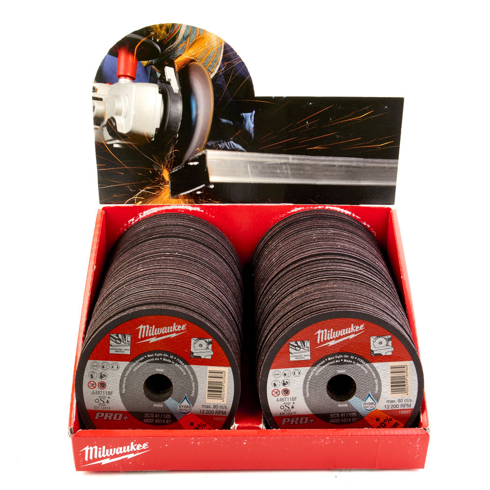 Диск по металлу Milwaukee 125х1,0х22,2 Pro+ – фото №1 Диск по металлу Milwaukee 125х1,0х22,2 Pro+ – №1