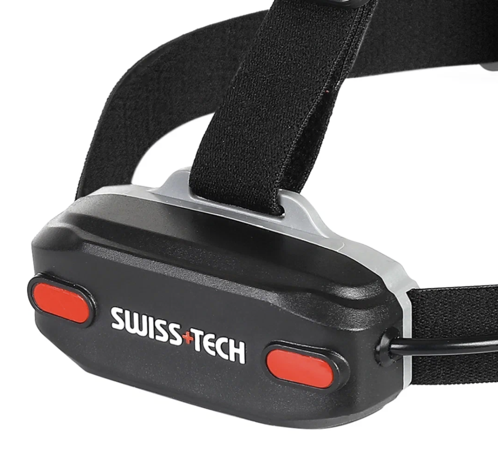 Фонарь налобный Swiss+Tech 18650 140/70 м, 6 режимов перезаряжаемый – фото №3 Фонарь налобный Swiss+Tech 18650 140/70 м, 6 режимов перезаряжаемый – №3