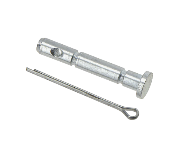 Болт (штифт) шнека срезной 6х40 мм со шплинтом (Ø шнека 26 мм) – №1