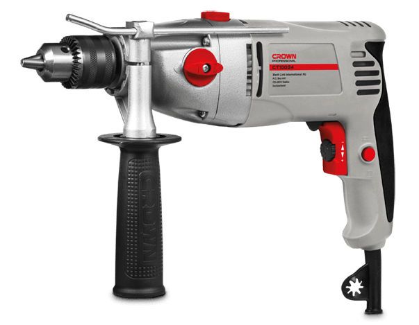 Дрель ударная Crown CT10034 – фото №1 Дрель ударная Crown CT10034 – №1
