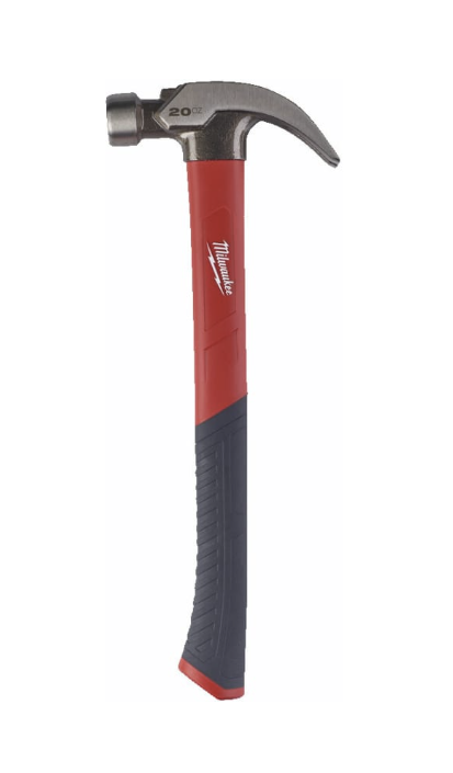 Молоток Milwaukee 570 гр. с рукояткой из стекловолокна – фото №1 Молоток Milwaukee 570 гр. с рукояткой из стекловолокна – №1