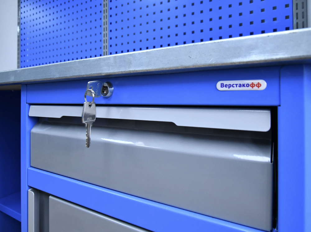 Верстак слесарный Верстакофф TNC 161.15.3-1 однотумбовый – №1