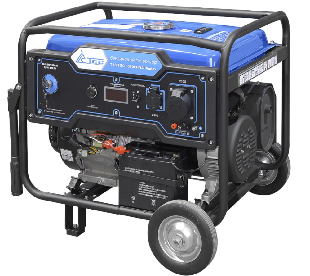 Генератор бензиновый TSS SGG 6000EHNA Duplex – №1