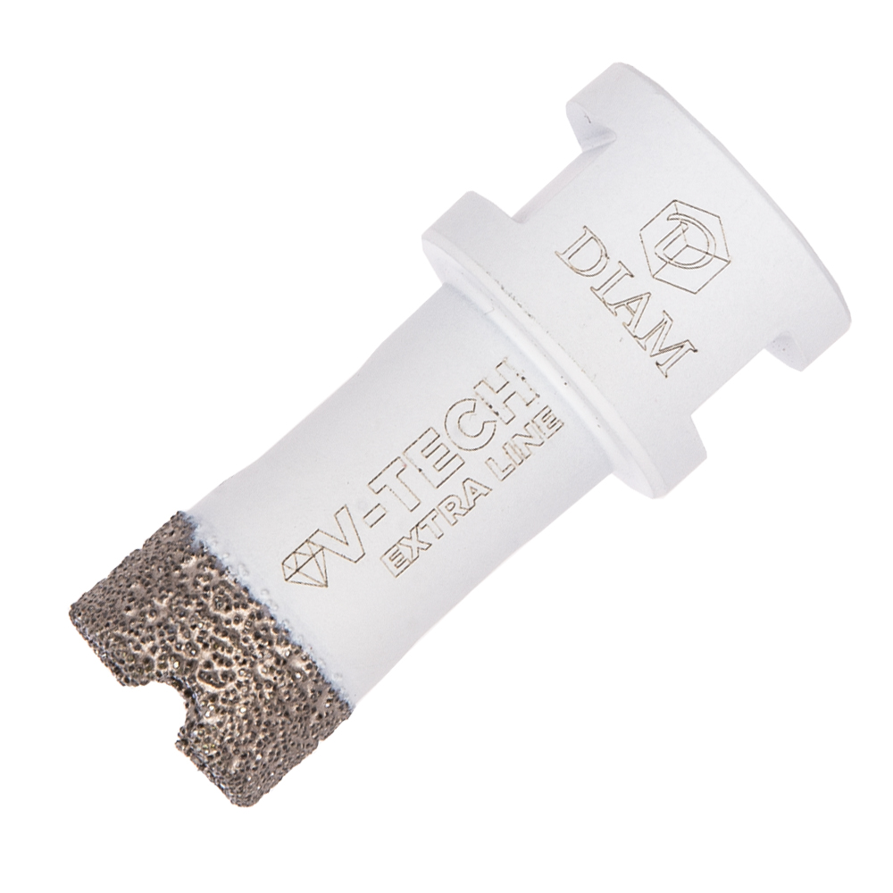 Сверло алмазное по керамике Diam Extra Line V-Tech 20х35хМ14 – фото №1 Сверло алмазное по керамике Diam Extra Line V-Tech 20х35хМ14 – №1