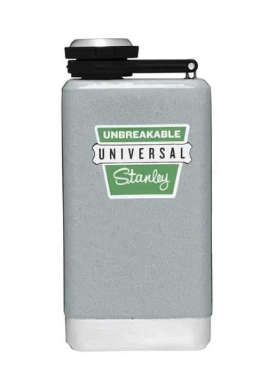Фляга Stanley Milestones 1960 0,148 л серо-голубая – фото №1 Фляга Stanley Milestones 1960 0,148 л серо-голубая – №1
