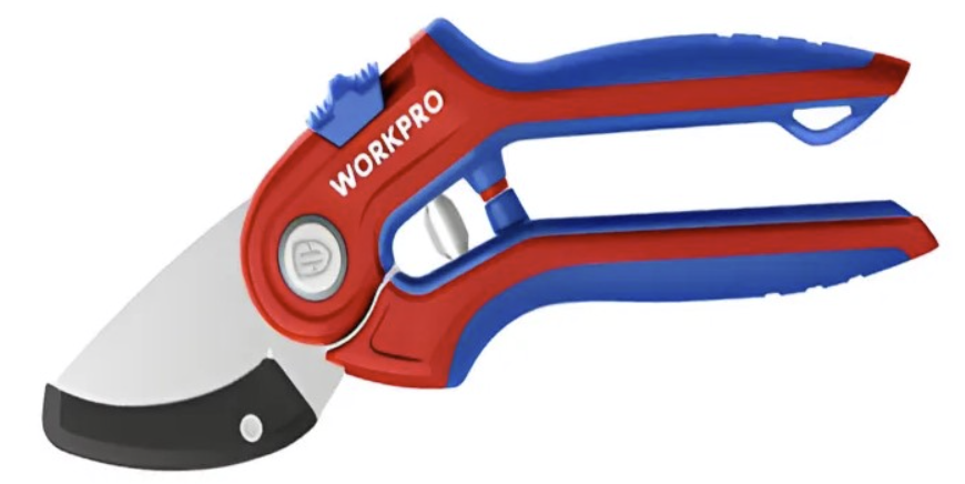Секатор WORKPRO 215 мм с двухкомпонентными рукоятками (WP332010) – фото №1 Секатор WORKPRO 215 мм с двухкомпонентными рукоятками (WP332010) – №1