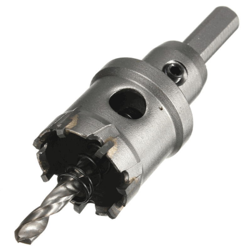 Коронка по металлу Strong TCT 25 мм с центрирующим сверлом – №1