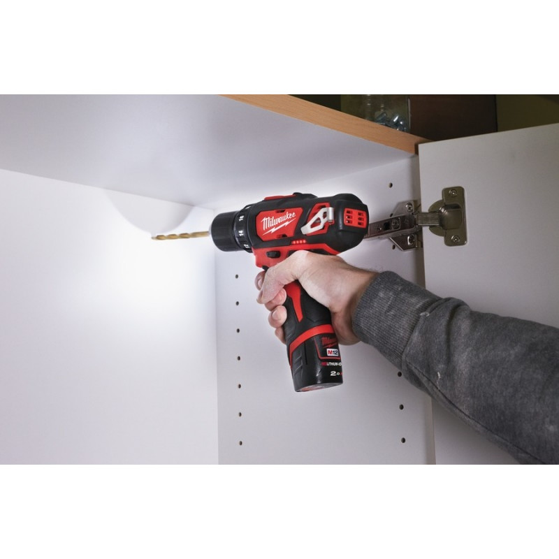 Аккумуляторная дрель-шуруповерт Milwaukee M12 BDD-0 (без акк. и з/у) – №4