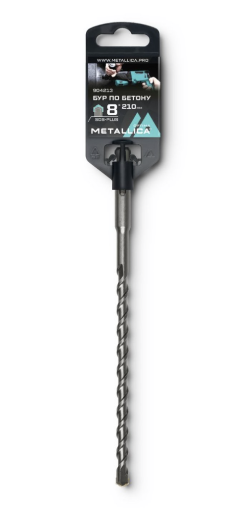Бур SDS+ Metallica Optima 8х210/150 мм – №1