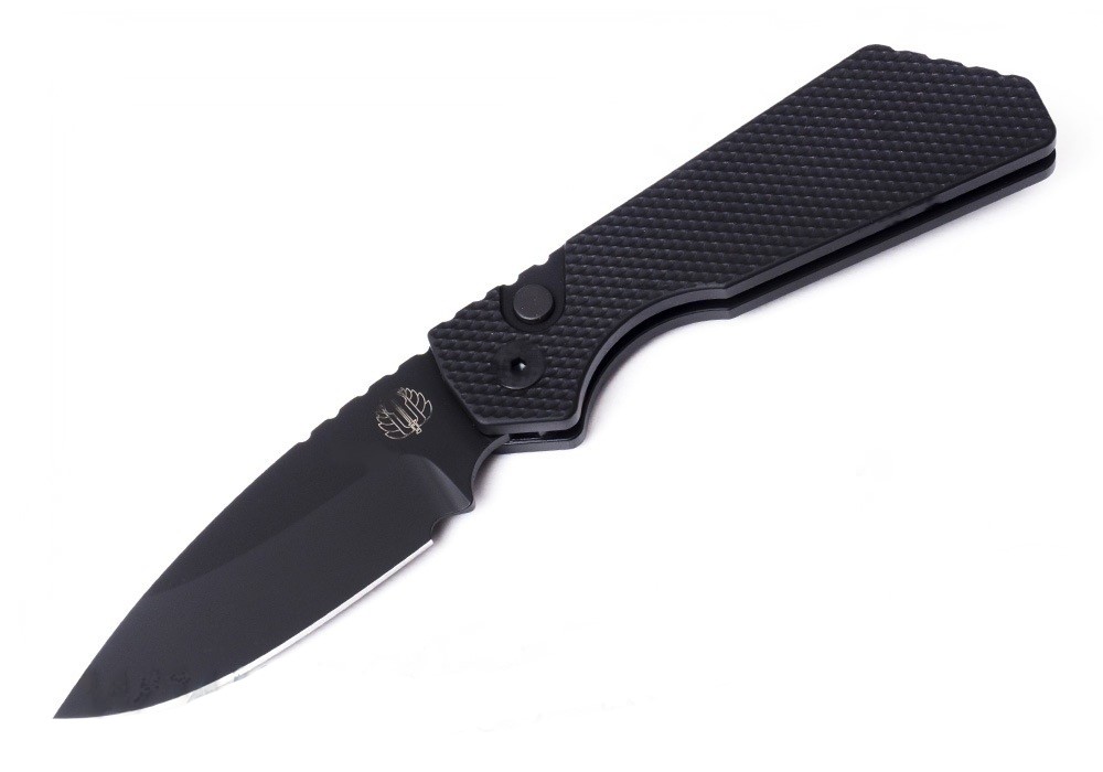 Нож Pro-Tech Strider MagnaCut с рукоятью Black Textured Aluminium (PT207) – №1
