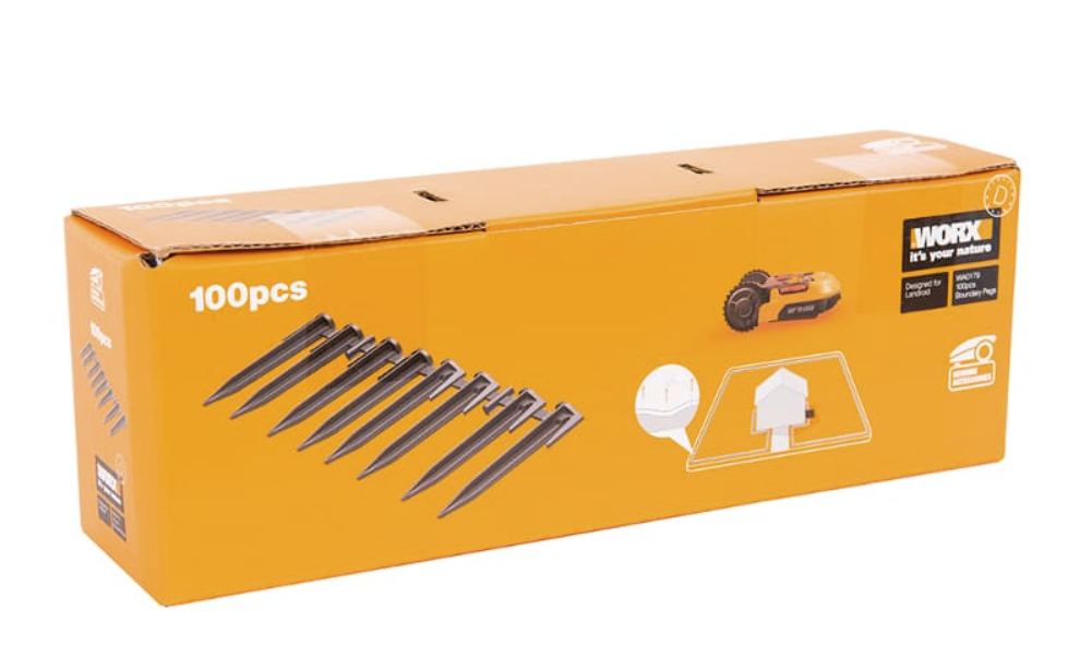 Колышки Worx для установки ограничительного провода (100 шт) – №2