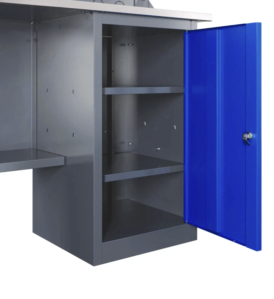 Верстак слесарный Верстакофф SLF 161.47.1-1R двухтумбовый – №2