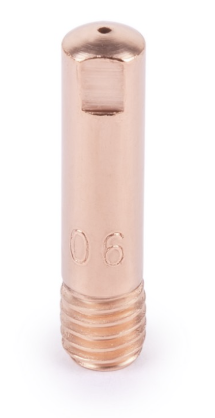 Наконечник для полуавтомата FoxWeld М6х25х0,6 мм прямой – №1