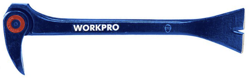 Монтировка-гвоздодер WORKPRO 250 мм с поворотной головкой (WP245008) – фото №1 Монтировка-гвоздодер WORKPRO 250 мм с поворотной головкой (WP245008) – №1