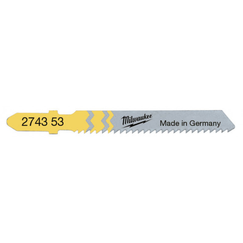 Пилка для лобзика Milwaukee T 119 B 50 мм (1 шт) – фото №1 Пилка для лобзика Milwaukee T 119 B 50 мм (1 шт) – №1