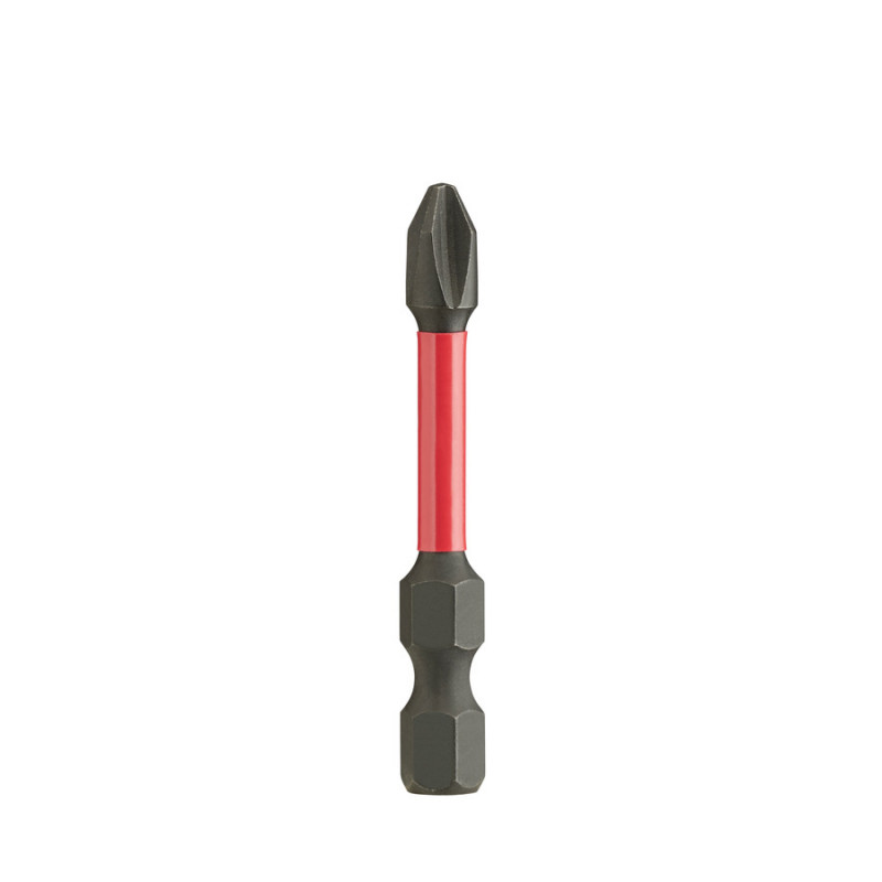 Бита Milwaukee Shockwave PH2х50 мм – фото №1 Бита Milwaukee Shockwave PH2х50 мм – №1