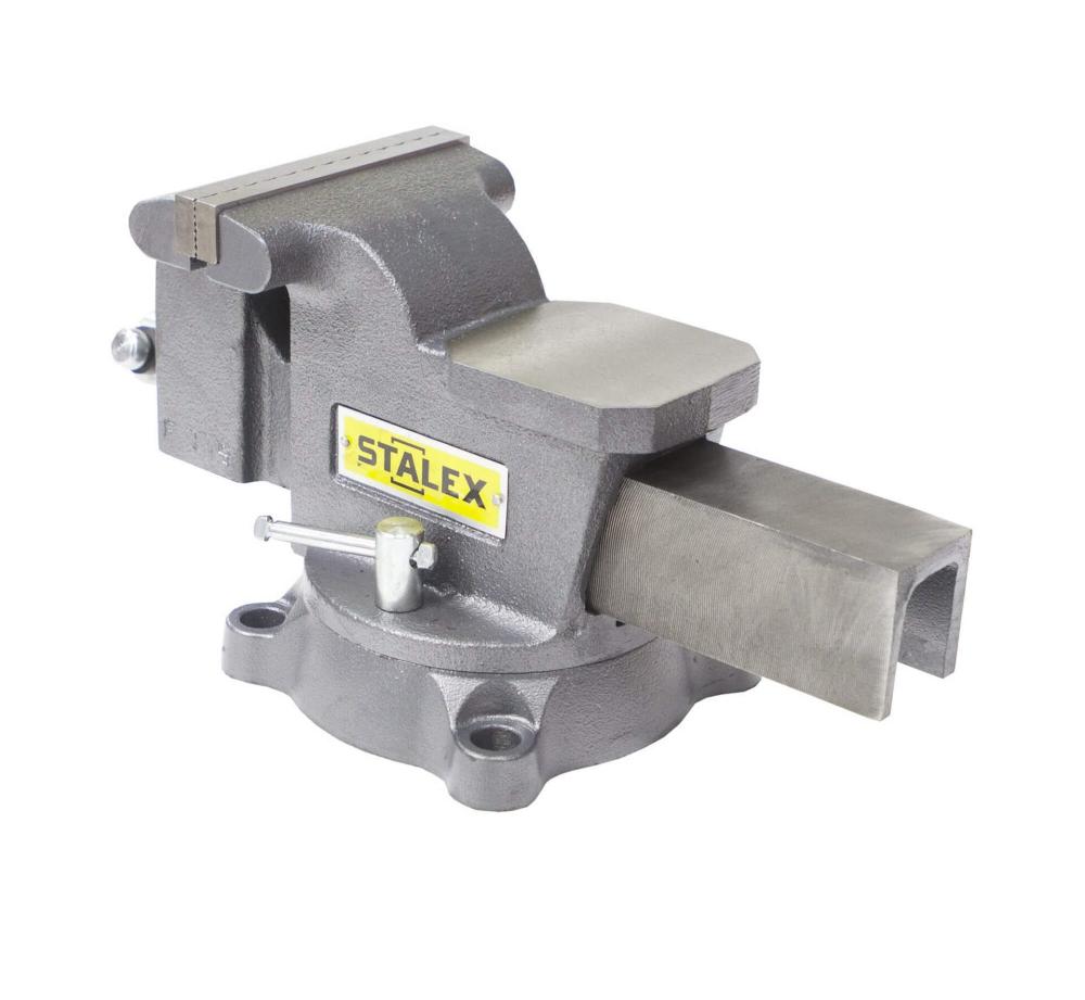 Тиски слесарные Stalex M-80D Горилла 200x150 мм поворотные – №1