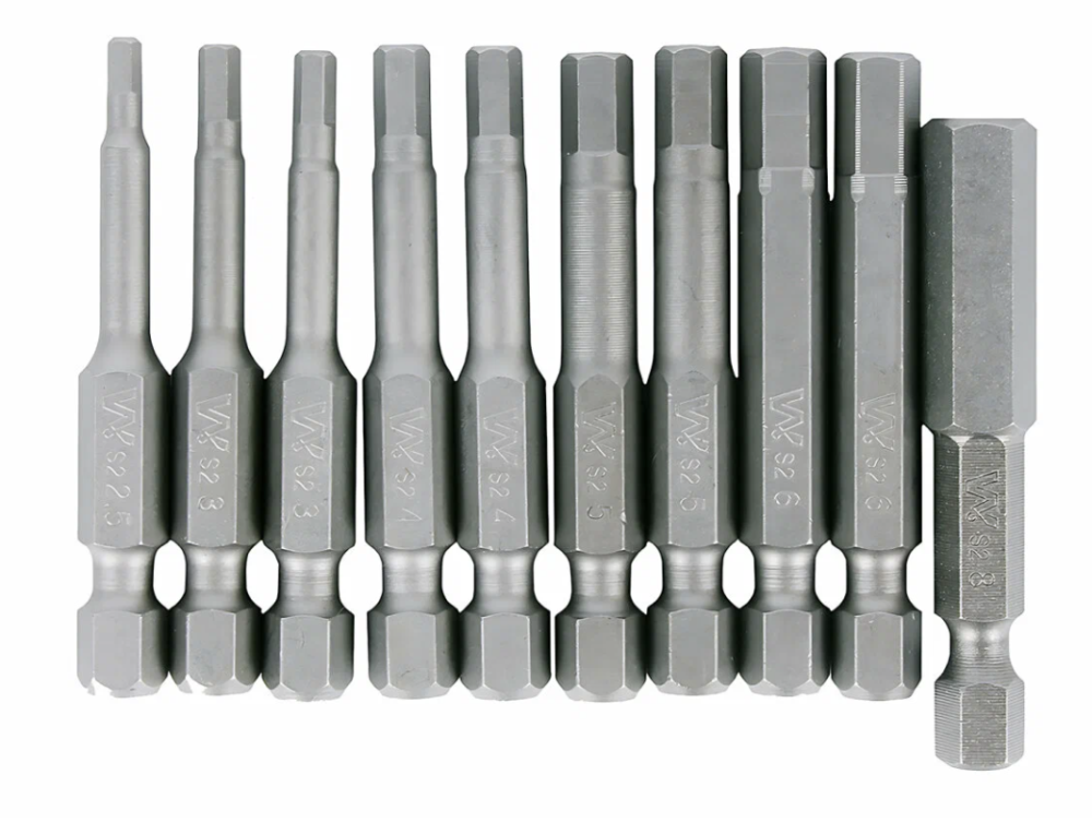 Набор бит WhirlPower HX-50 мм (10 шт) – №1
