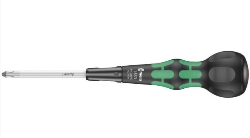 Отвертка крестовая Wera Kraftform Ball-Grip 1850 PH3x150 мм – №1