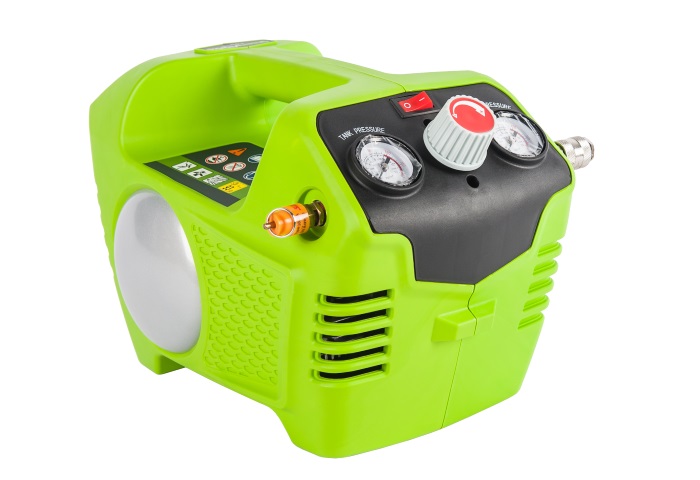 Аккумуляторный компрессор Greenworks G24AC 24В – №2