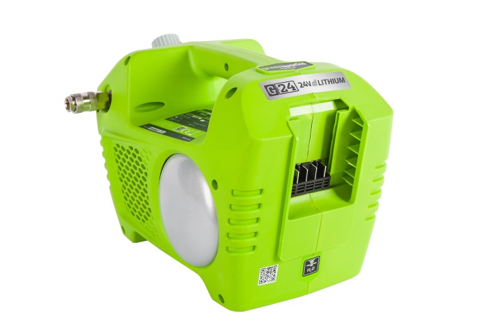 Аккумуляторный компрессор Greenworks G24AC 24В – №6