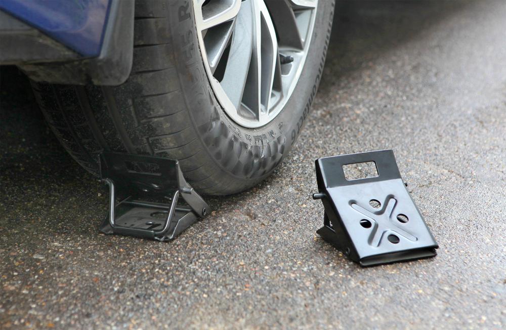 Противооткатные складные упоры Дело Техники 152х105х105 мм (2 шт) – №2