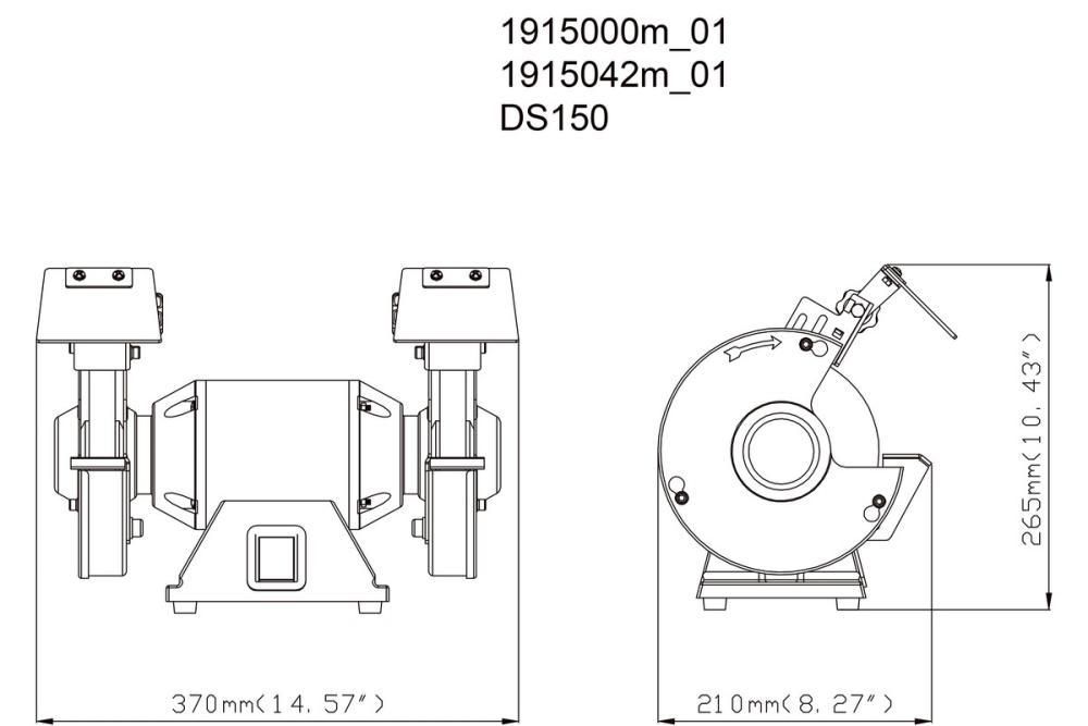 Станок заточной Metabo DS 150 – №1