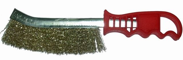 Щетка с пластиковой рукояткой Skrab полукруглая (35301) – №1