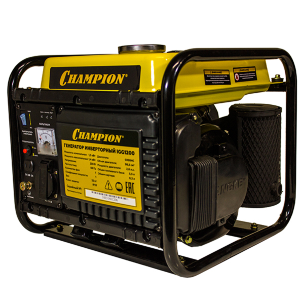 Генератор бензиновый Champion IGG1200 инверторный – №1