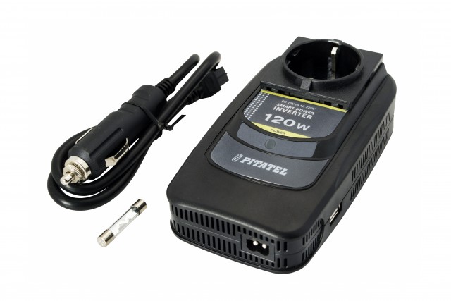 Инвертор Pitatel 120W модифицированный синус – фото №1 Инвертор Pitatel 120W модифицированный синус – №1