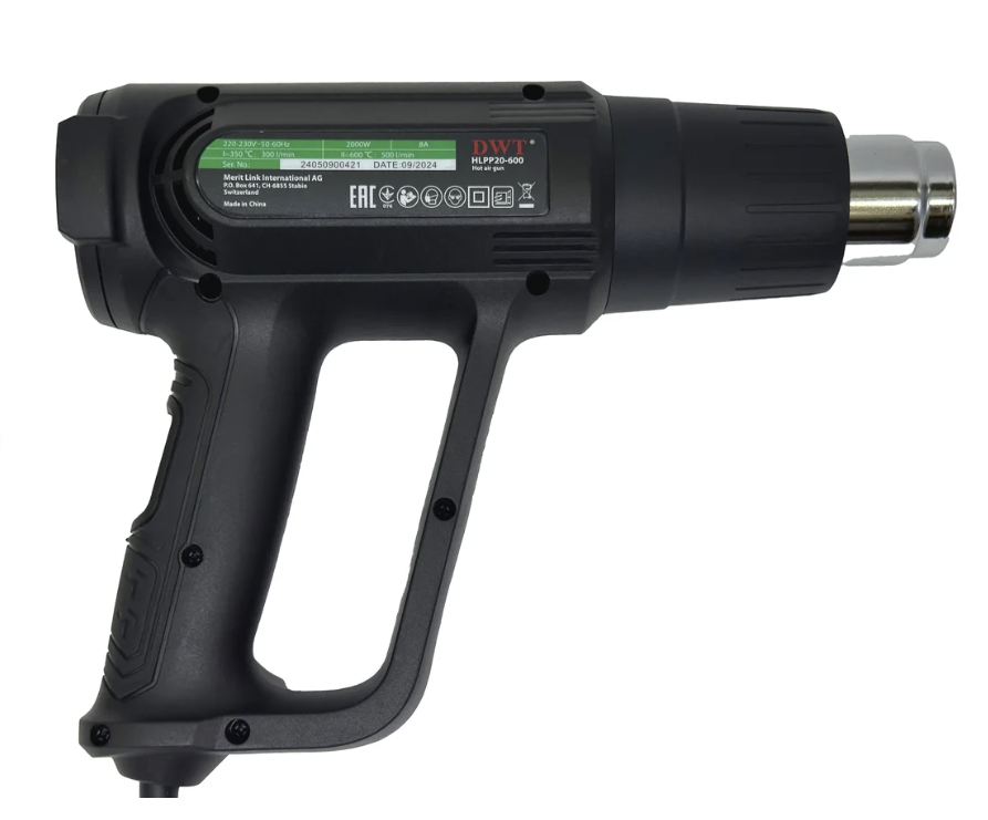 Фен строительный DWT HLPP20-600 – фото №1 Фен строительный DWT HLPP20-600 – №1