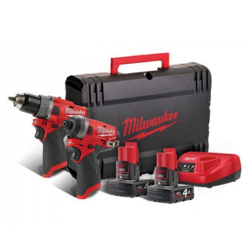 Набор инструментов Milwaukee M12 FPP2A-402X – фото №1 Набор инструментов Milwaukee M12 FPP2A-402X – №1