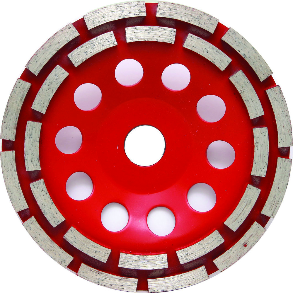 Чаша алмазная Elitech 125x22.2 мм двухрядная – №1