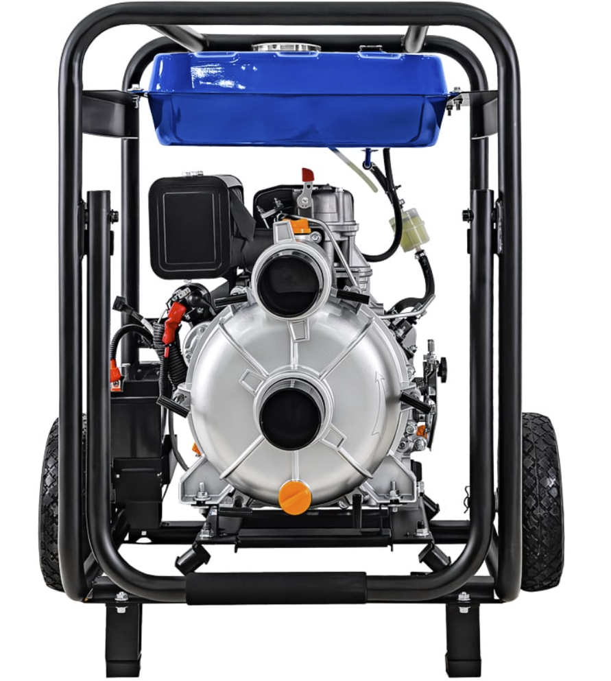 Мотопомпа дизельная TSS PDST80E с электростартом и аккумулятором – №6