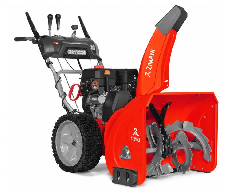 Снегоуборщик бензиновый ZimAni ST24 DLE – №1