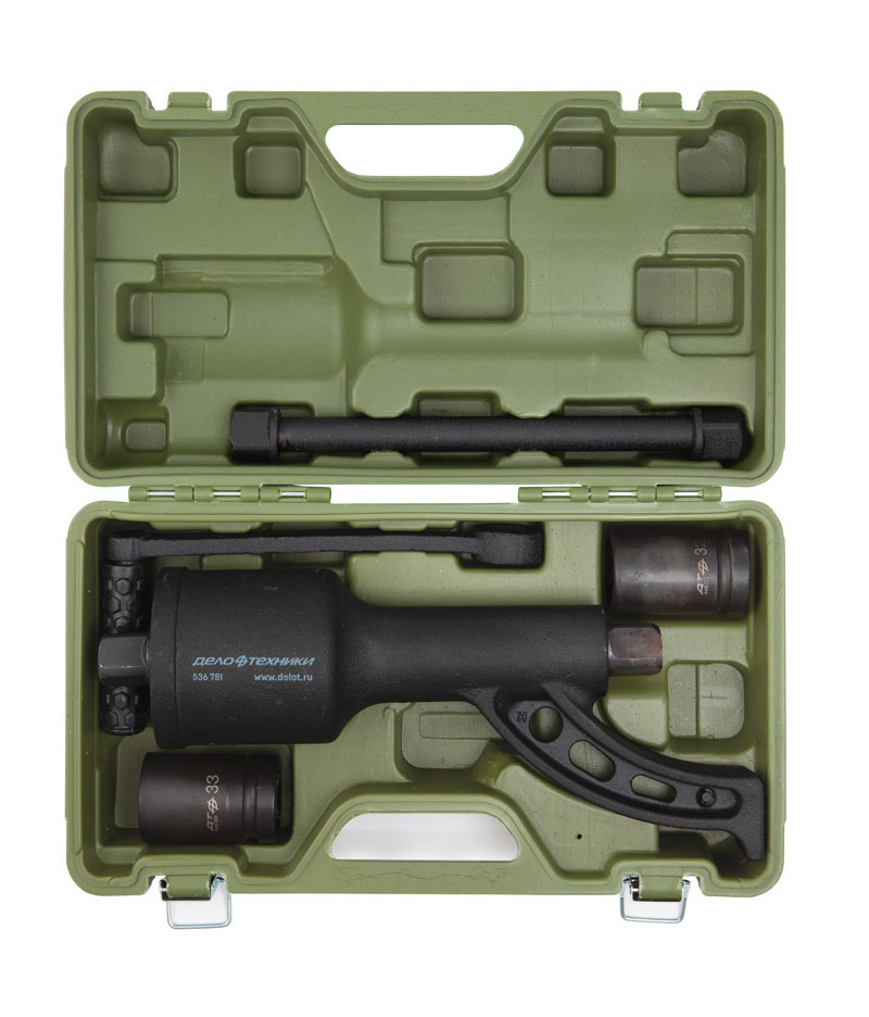 Гайковерт механический усиленный Дело Техники 1" с головками 32, 33 мм – №1