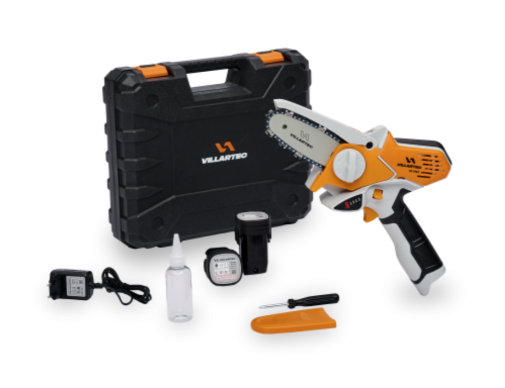 Аккумуляторная цепная пила Villartec SA1462 (2х1,5 Ач) – №2