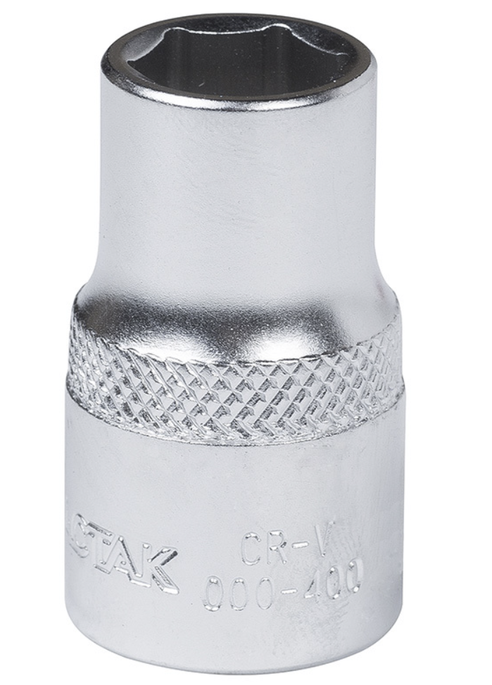 Головка торцевая Мастак 13 мм 1/2" шестигранная стандартная – №1