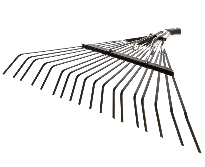 Грабли веерные Truper EMX-18 металлические (14326) – №1