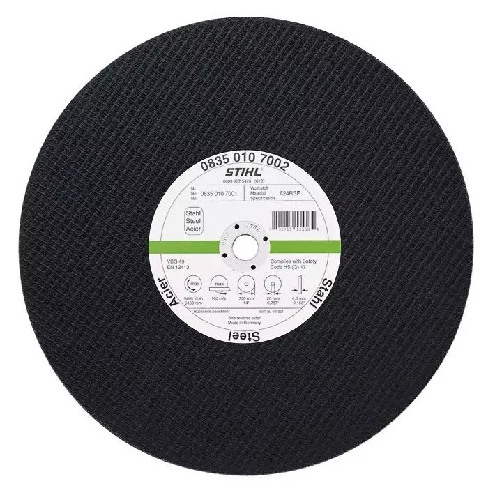 Диск абразивный по стали Stihl 350х4,0х20 мм – №1