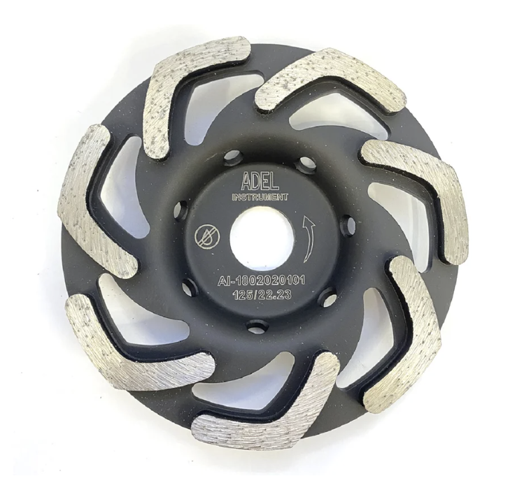 Чашка алмазная Adel Instrument Boomerang 125х22,2 мм – фото №1 Чашка алмазная Adel Instrument Boomerang 125х22,2 мм – №1