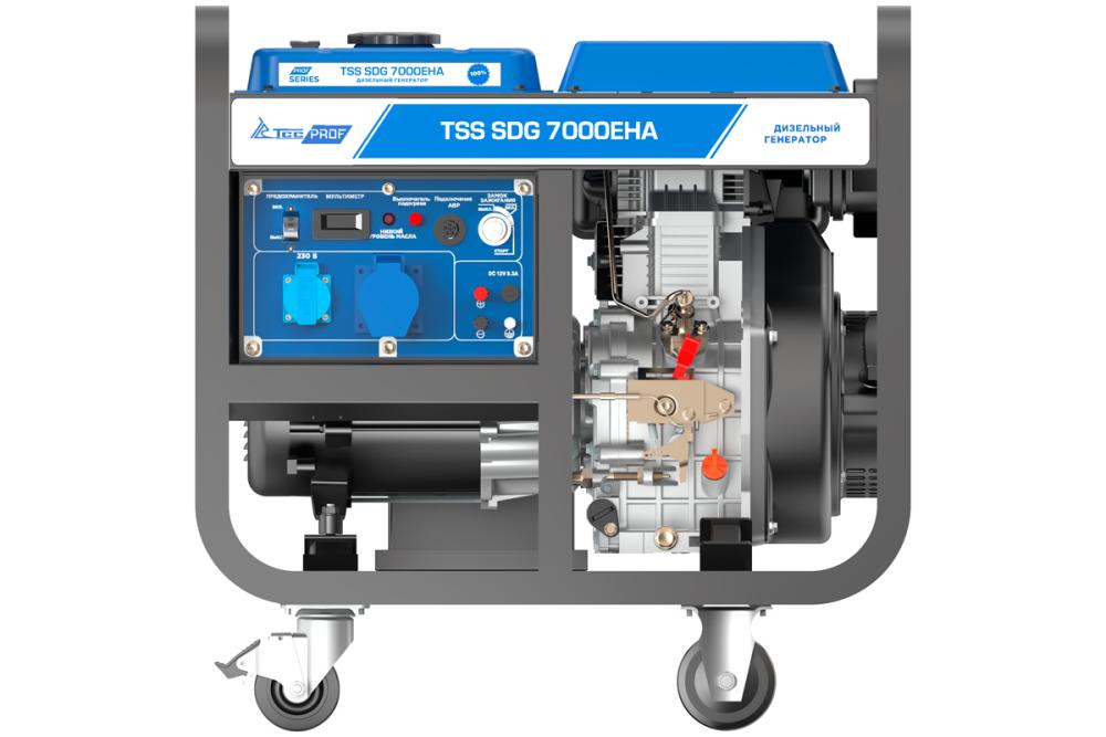 Генератор дизельный TSS SDG 7000 EHA – фото №2 Генератор дизельный TSS SDG 7000 EHA – №2