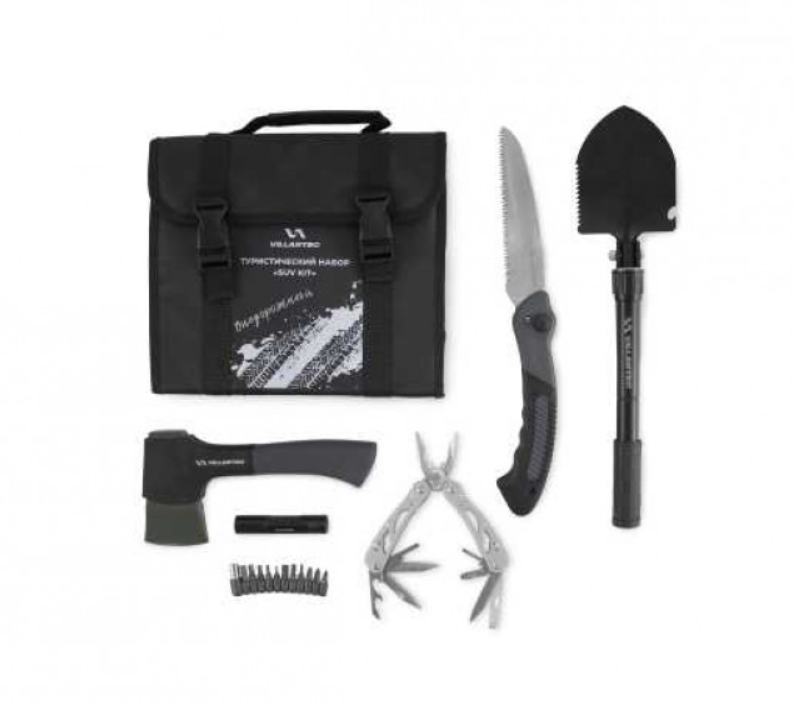 Набор туристический Villartec "Suv Kit" 6 предметов в сумке – фото №1 Набор туристический Villartec "Suv Kit" 6 предметов в сумке – №1
