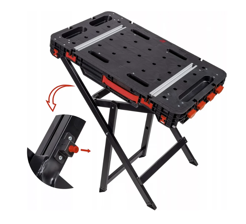 Верстак DLT FoldPro с струбцинами и упорами (3855) – №1