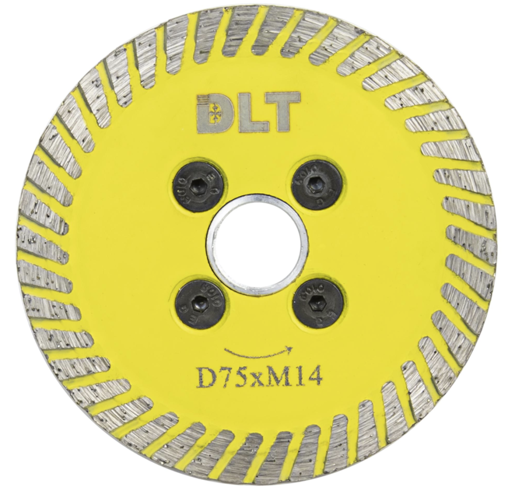 Диск алмазный DLT Mini Turbo M14 75 мм – фото №1 Диск алмазный DLT Mini Turbo M14 75 мм – №1