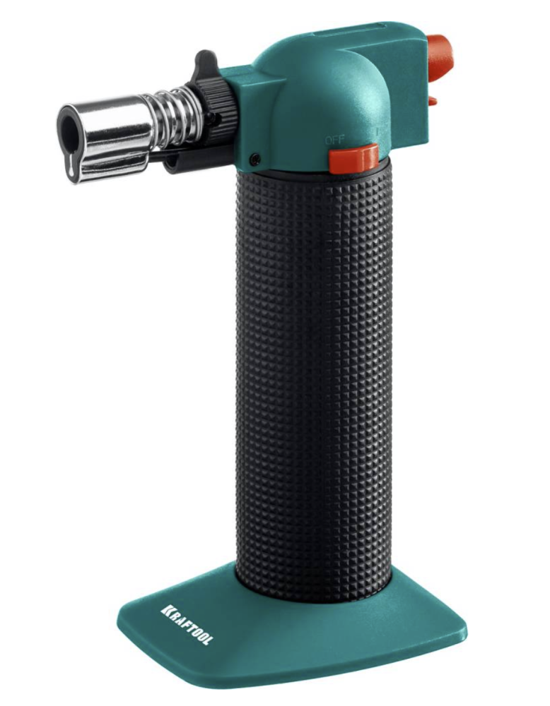 Горелка газовая Kraftool ВТ-25 с пьезоподжигом (55507) – №1