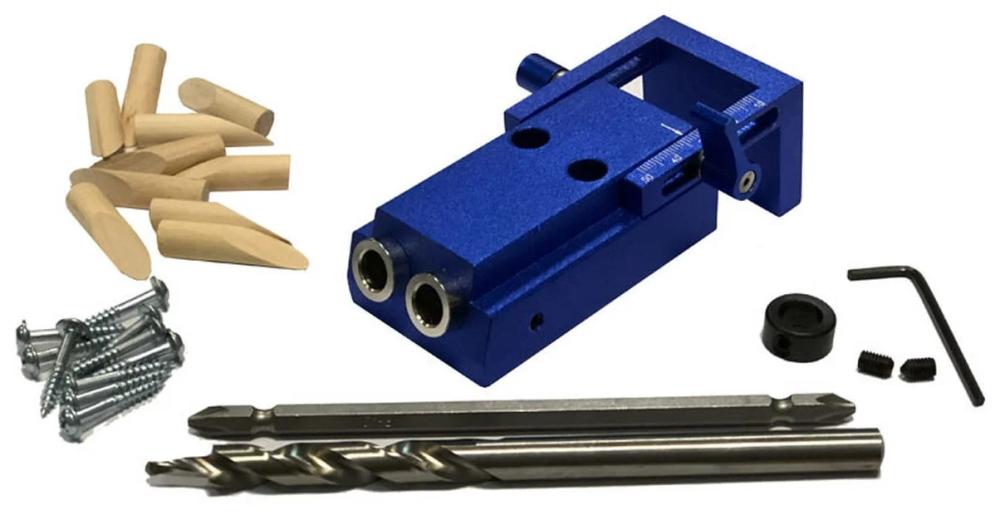 Кондуктор косой шуруп Skrab 15°, 2 канала/ 25 предметов – №1