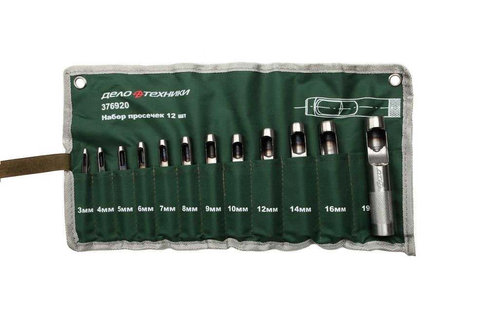 Набор просечек Дело Техники (12 шт) – №1