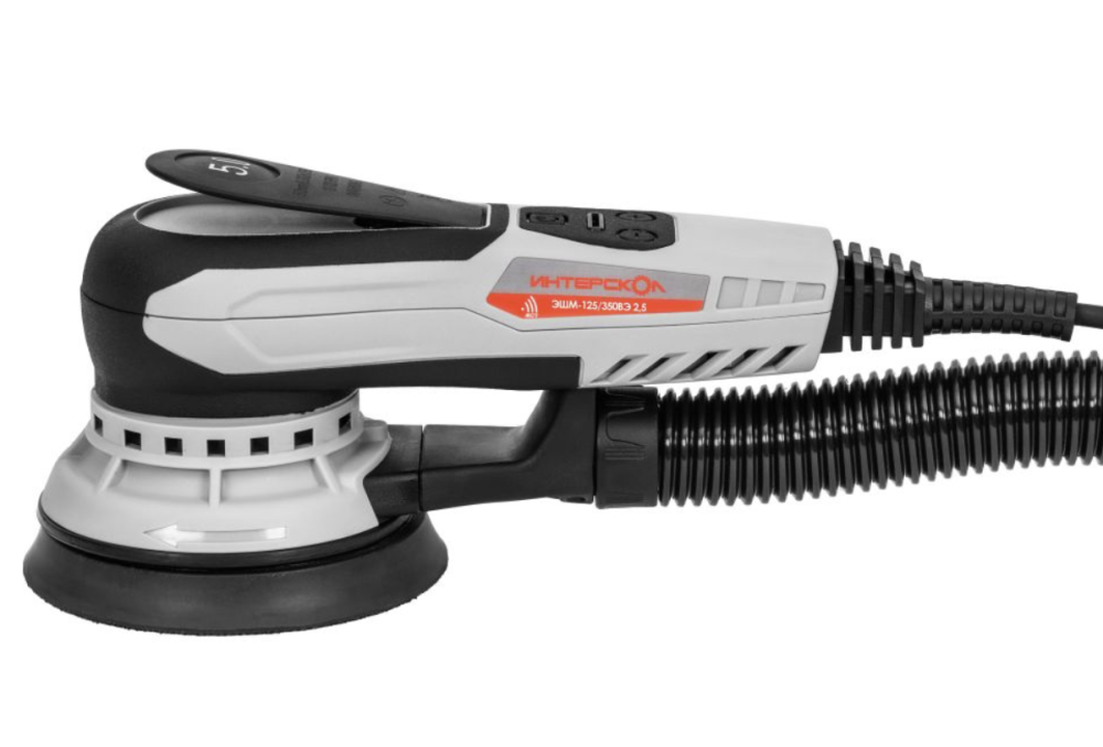 Эксцентриковая шлифовальная машина Интерскол ЭШМ-125/350ВЭ 5,0 – №1