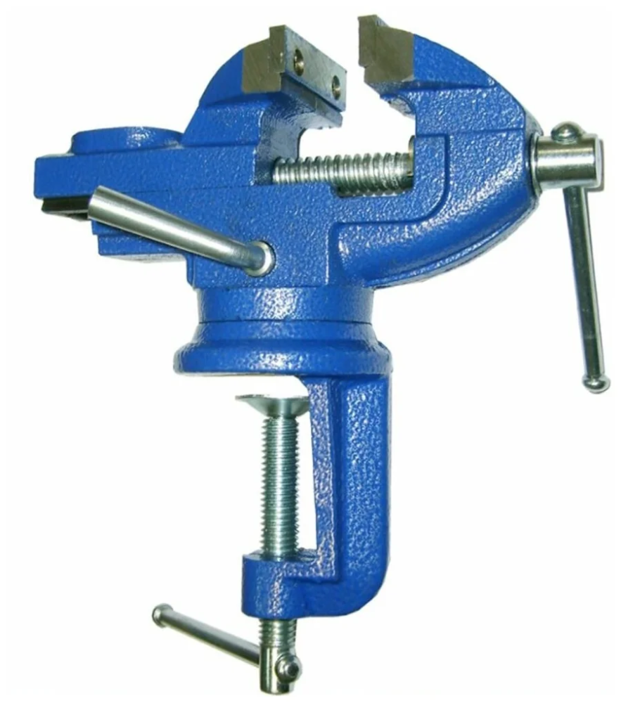 Тиски слесарные Skrab 50 мм настольные с наковальней (25302) – №1